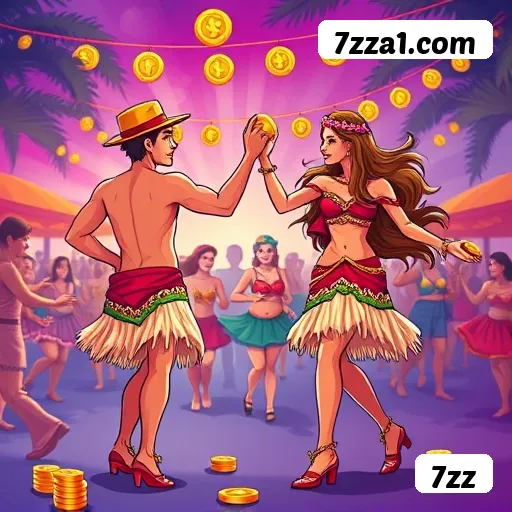 Chuva de bônus 7zz nos caça-níqueis